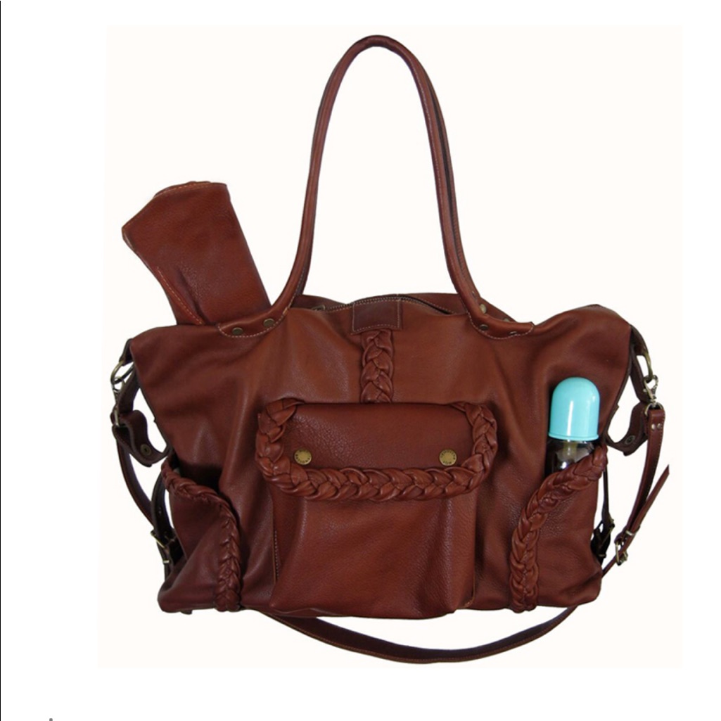 Not Rational Kelly Diaper Bag In Brandy